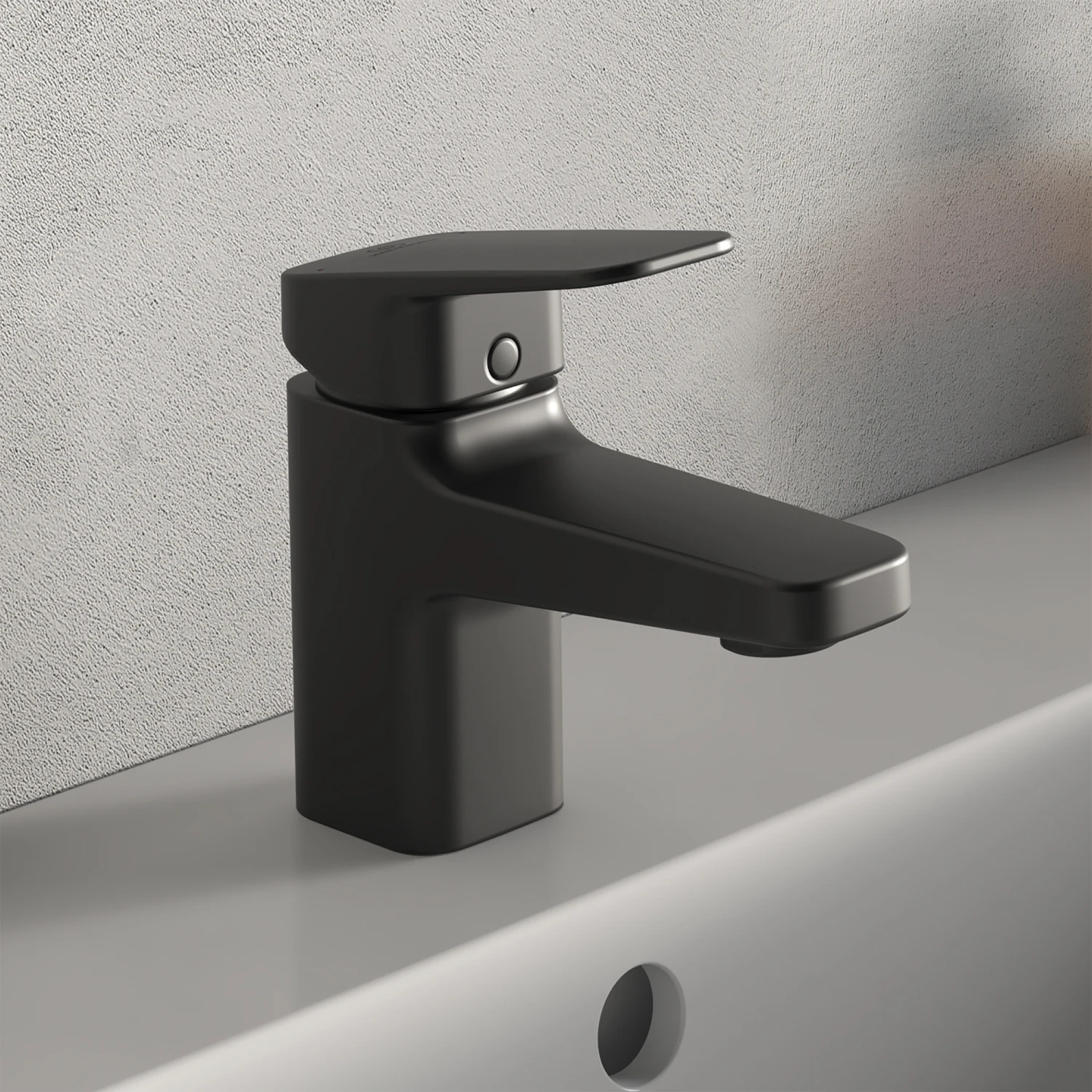 Ideal Standard Ceraplan Silk Black Mini Basin Mixer Tap 3 Ideal Standard Ceraplan Silk Black Mini Basin Mixer Tap