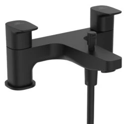 Ideal Standard Ceraplan Silk Black Bath Shower Mixer & Shower Kit 8 Ideal Standard Ceraplan Silk Black Bath Shower Mixer & Shower Kit -Vado Sale Store ideal standard ceraplan silk black tall mono basin mixer tap 3