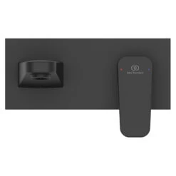 Ideal Standard Ceraplan Silk Black Wall Mounted Basin Mixer Tap -Vado Sale Store ideal standard ceraplan silk black wall mounted basin mixer tap 2