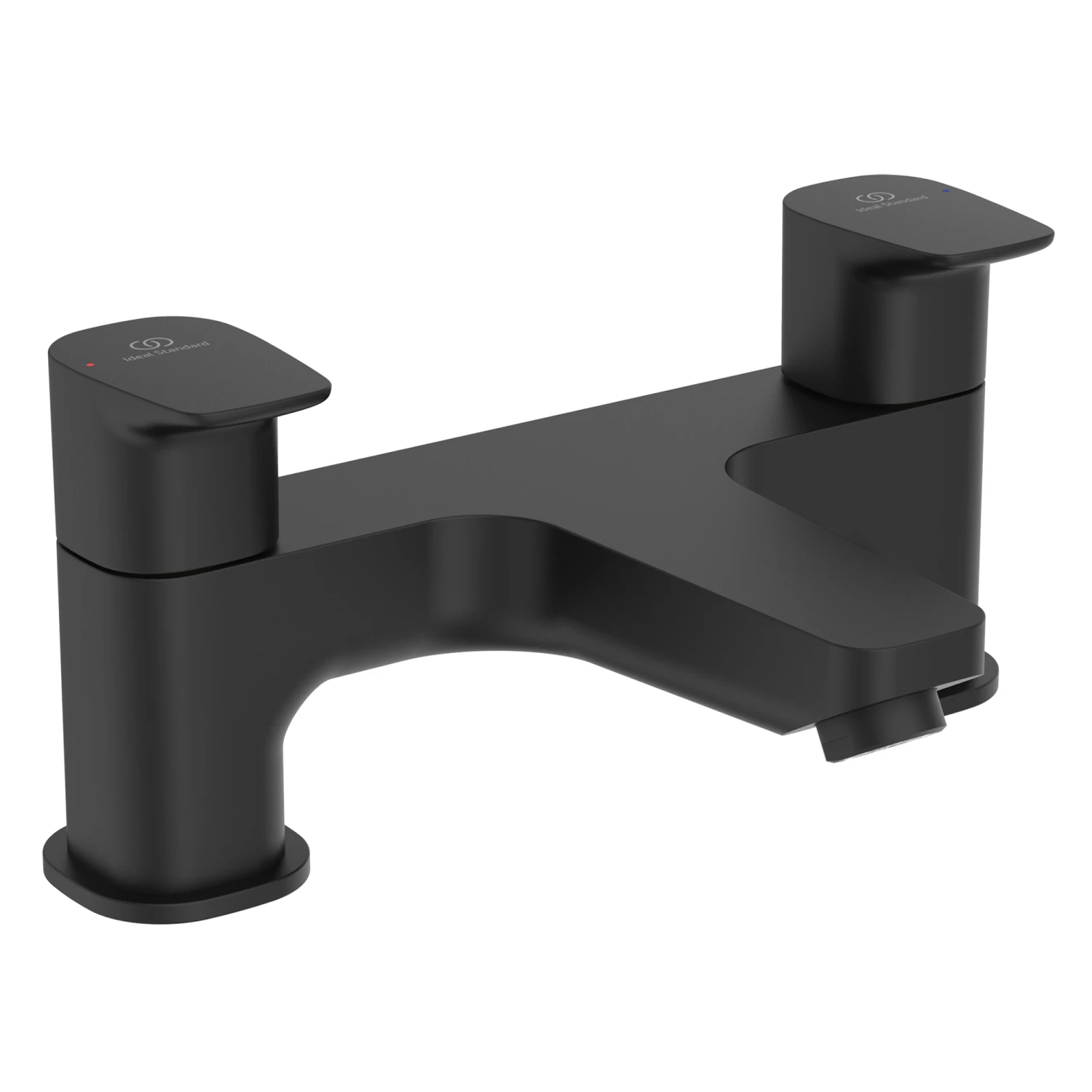 Ideal Standard Ceraplan Silk Black Deck Mounted Bath Filler Tap 3 Ideal Standard Ceraplan Silk Black Deck Mounted Bath Filler Tap