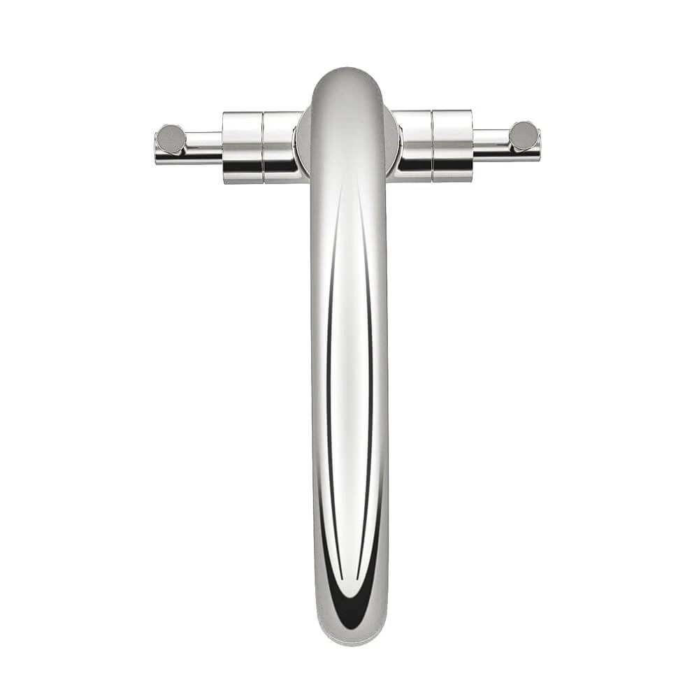 Vellamo Sidra Twin Lever Mono Kitchen Mixer - Polished Chrome 6 Vellamo Sidra Twin Lever Mono Kitchen Mixer - Polished Chrome - Image 4