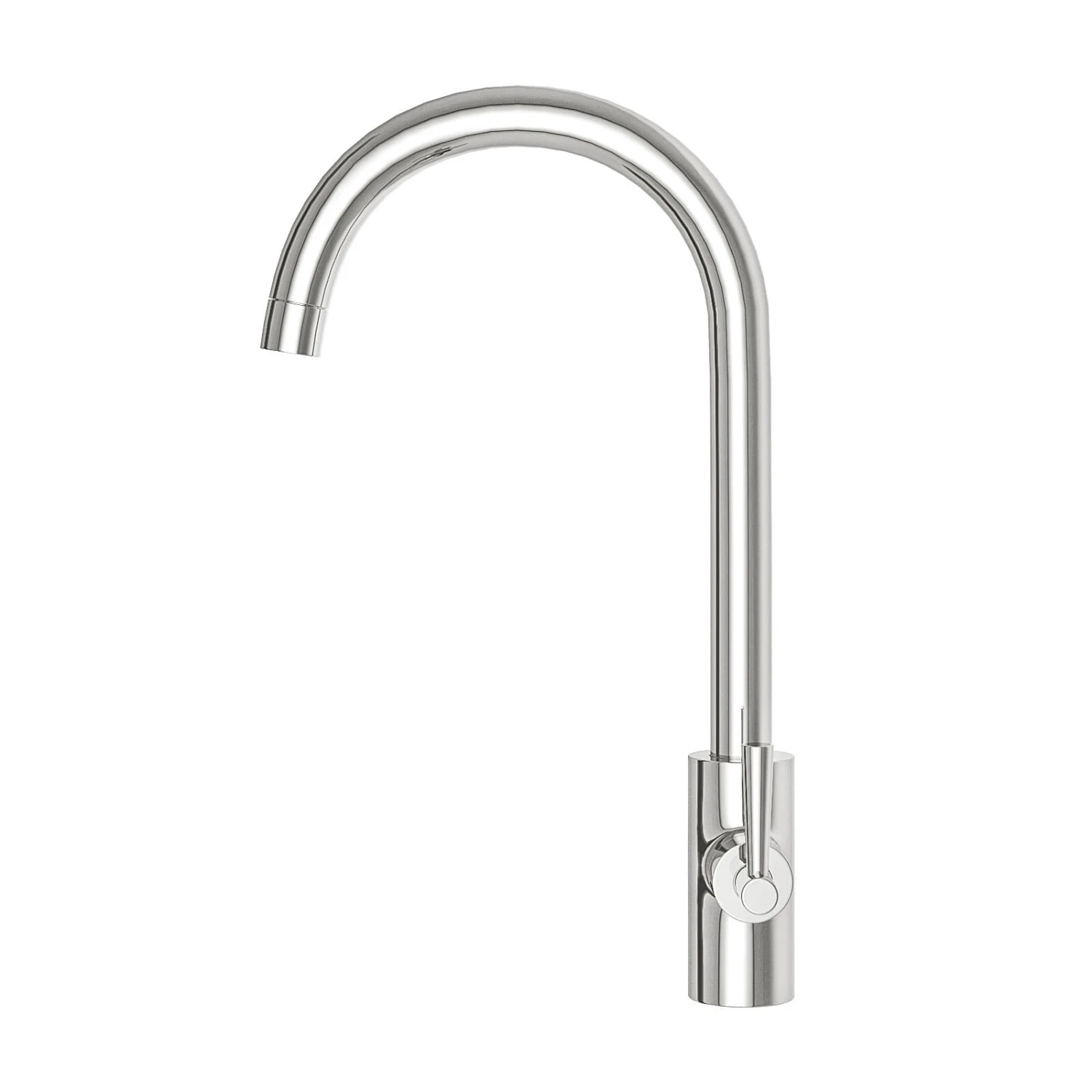 Vellamo Sidra Twin Lever Mono Kitchen Mixer - Polished Chrome 5 Vellamo Sidra Twin Lever Mono Kitchen Mixer - Polished Chrome - Image 3