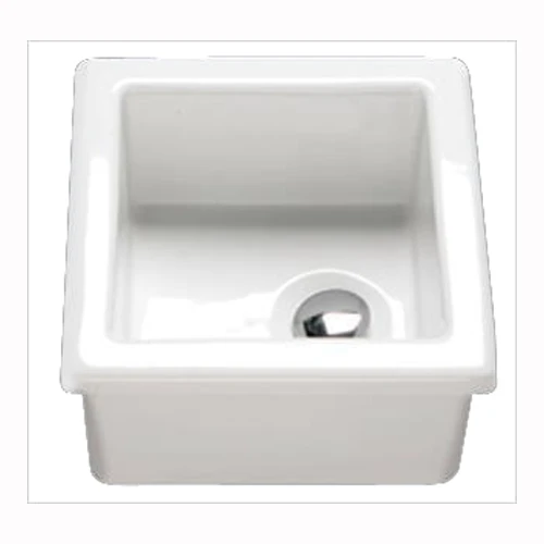 Butler & Rose Laboratory Sink 2 Single Bowl White Ceramic Sink - 330 X 330mm 3 Butler & Rose Laboratory Sink 2 Single Bowl White Ceramic Sink - 330 X 330mm
