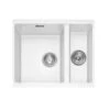 Caple Leesti 1.5 Bowl Desert Sand Undermount Granite Composite Kitchen Sink & Waste Kit - 555 X 460mm 2 Caple Leesti 1.5 Bowl Desert Sand Undermount Granite Composite Kitchen Sink & Waste Kit - 555 X 460mm -Vado Sale Store lee150ucw cutout