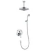 Flova Liberty Concealed Manual Mixer Valve With Ceiling Mounted Rainshower & Handset Kit - Chrome 2 Flova Liberty Concealed Manual Mixer Valve With Ceiling Mounted Rainshower & Handset Kit - Chrome -Vado Sale Store lishvodiv ki024 lisk kil120 flova productimage