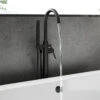 Harbour Clarity Matt Black Floorstanding Bath Shower Mixer & Shower Kit -Vado Sale Store mltabe6ep lifestyle1 v2