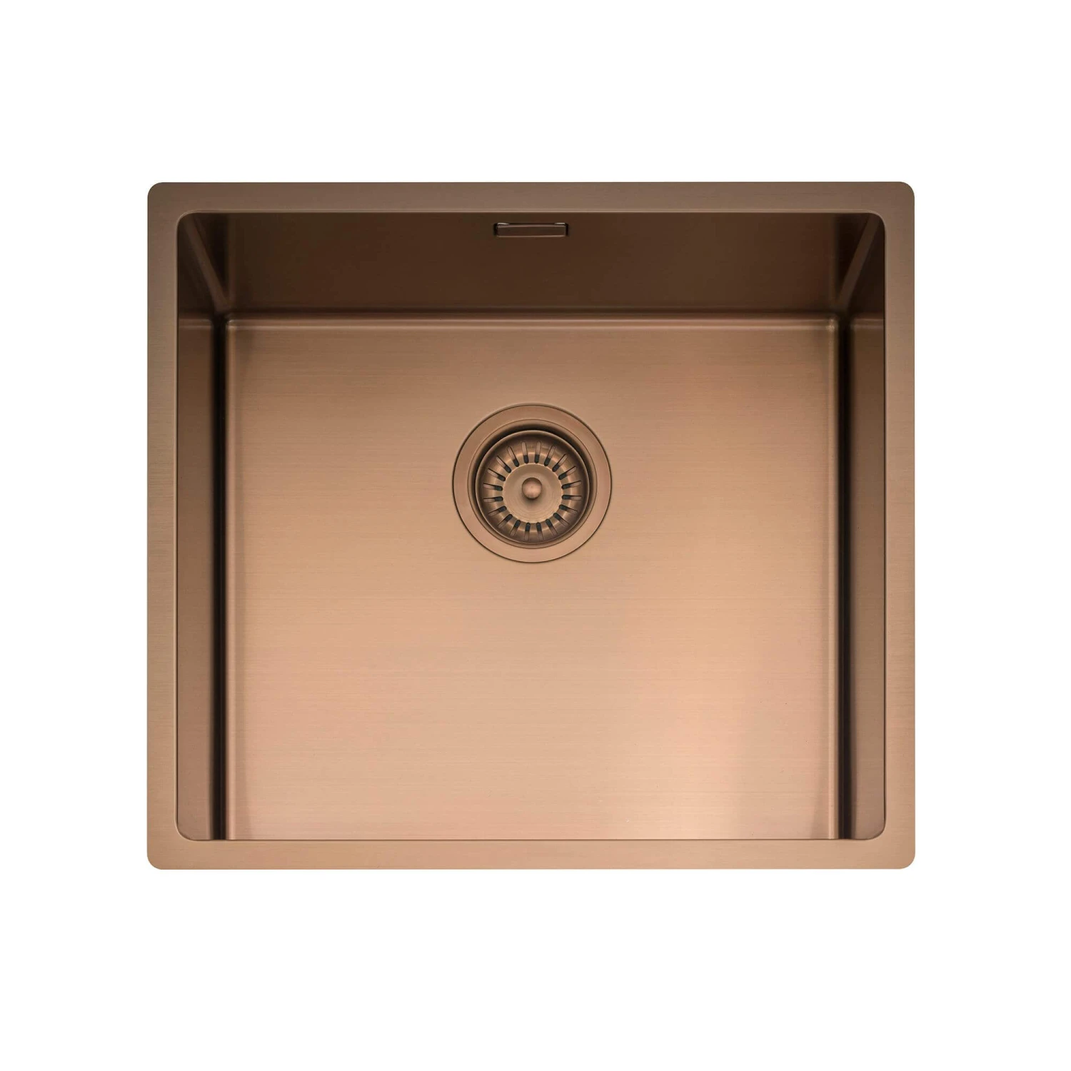 Caple Mode 1 Bowl Inset Or Undermount Copper Brushed Stainless Steel Sink & Waste Kit - 490 X 440mm 8 Caple Mode 1 Bowl Inset Or Undermount Copper Brushed Stainless Steel Sink & Waste Kit - 490 X 440mm - Image 6