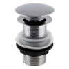 Nuie Push Button Basin Waste Unslotted -Vado Sale Store nuie push button unslotted basin waste cutout