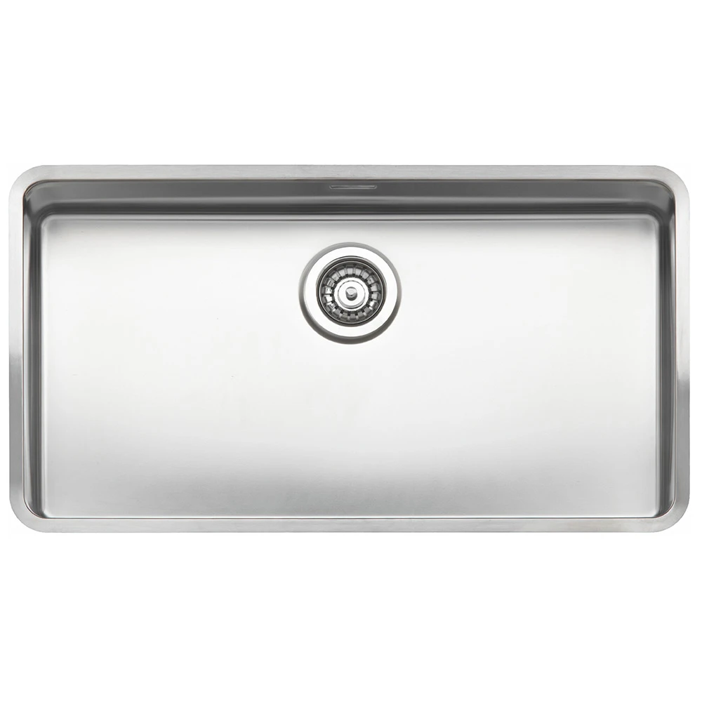 Reginox Ohio Single Bowl Stainless Steel Undermount Or Inset Kitchen Sink & Waste - 840 X 460mm 3 Reginox Ohio Single Bowl Stainless Steel Undermount Or Inset Kitchen Sink & Waste - 840 X 460mm