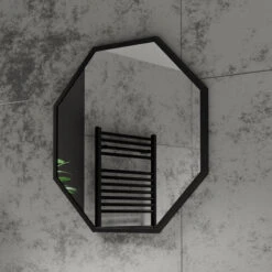 Origins Living Docklands Octagon Mirror 600 X 600mm - Brushed Brass