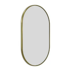 Origins Living Docklands Capsule Mirror - 500mm - Brushed Brass 8 Origins Living Docklands Capsule Mirror - 500mm - Brushed Brass -Vado Sale Store origins living docklands capsule mirror brushed brass cutout
