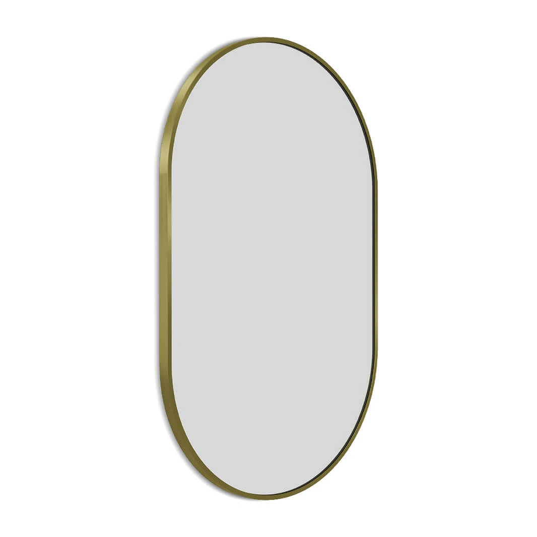 Origins Living Docklands Capsule Mirror - 500mm - Brushed Brass 5 Origins Living Docklands Capsule Mirror - 500mm - Brushed Brass - Image 3