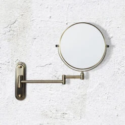 Origins Living Taylor Round Magnifying Mirror 200mm - Chrome