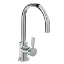 Hudson Reed Tec Single Lever Basin Mixer With Clicker Waste