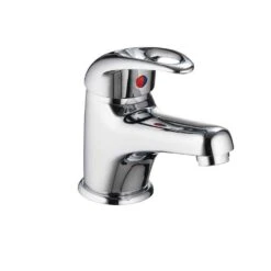 Pura DV8 Eco Mini Basin Mixer With Clicker Waste