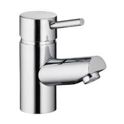 Vellamo Curvo Small Basin Mixer With Clicker Waste -Vado Sale Store pura xcite monobloc basin mixer tap single lever