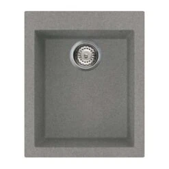 Reginox Quadra 100 Cream Granite Composite Single Bowl Undermount Kitchen Sink & Waste Kit - 380 X 440mm 13 Reginox Quadra 100 Cream Granite Composite Single Bowl Undermount Kitchen Sink & Waste Kit - 380 X 440mm -Vado Sale Store quadra100 titanium