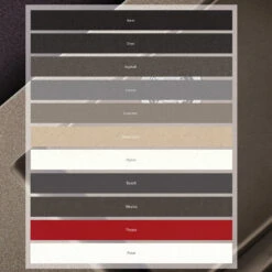 Clearwater Siena 1.5 Bowl Poppy Granite Composite Inset Or Undermount Kitchen Sink & Artisan Brass Waste - 555 X 460mm -Vado Sale Store quarsil colour swatches