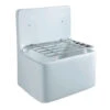 Butler & Rose Fireclay Cleaners White Ceramic Sink - 520 X 390mm