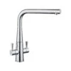 Rangemaster Conical Twin Lever Mono Kitchen Mixer Tap - Polished Chrome 2 Rangemaster Conical Twin Lever Mono Kitchen Mixer Tap - Polished Chrome -Vado Sale Store rangemaster conical twin lever mono kitchen mixer chrome cutout