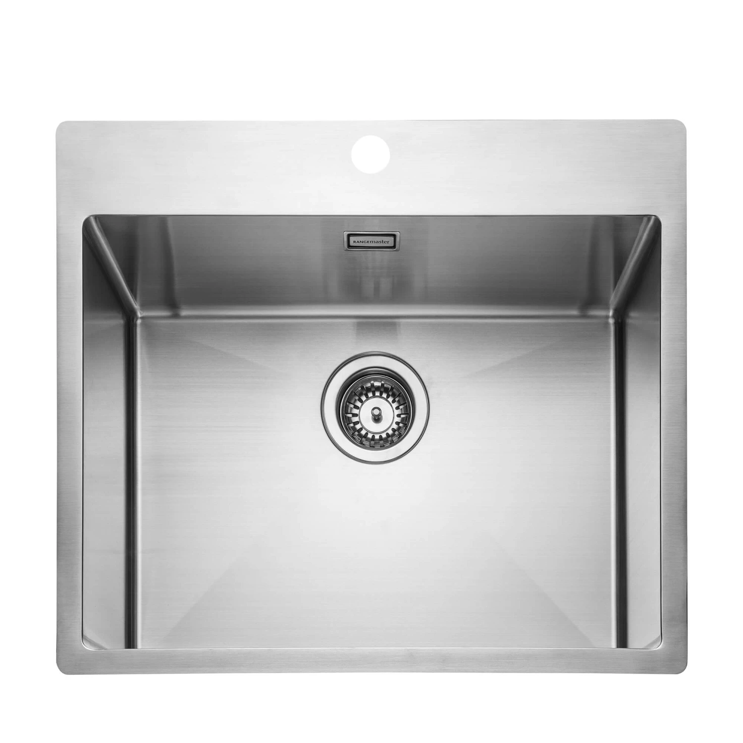 Rangemaster Cosmo 1 Bowl Stainless Steel Inset Kitchen Sink & Waste Kit - 600 X 515mm 8 Rangemaster Cosmo 1 Bowl Stainless Steel Inset Kitchen Sink & Waste Kit - 600 X 515mm - Image 6