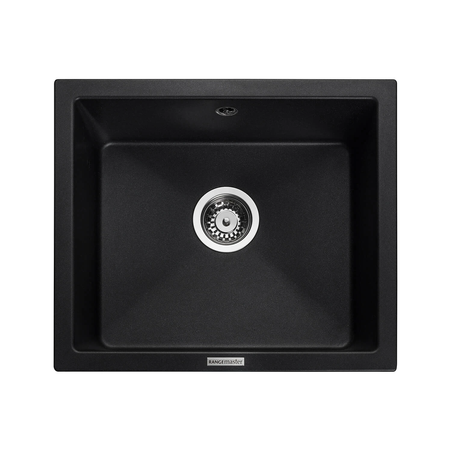 Rangemaster Paragon 1 Bowl Croma Grey Granite Composite Undermount Kitchen Sink & Waste Kit - 533 X 457mm 3 Rangemaster Paragon 1 Bowl Croma Grey Granite Composite Undermount Kitchen Sink & Waste Kit - 533 X 457mm