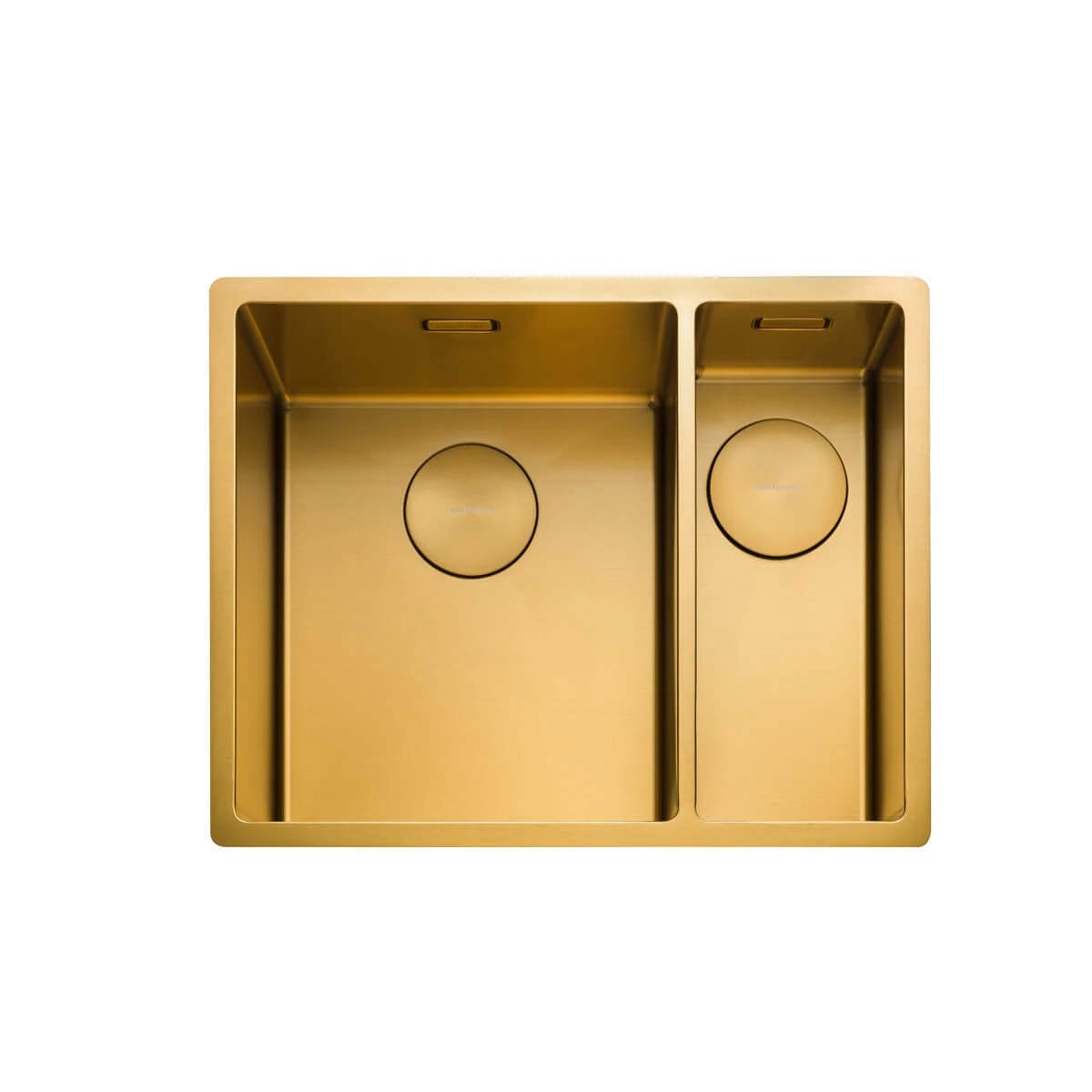 Rangemaster Spectra 1.5 Bowl Copper Inset Or Undermount Stainless Steel Kitchen Sink & Waste With Right Hand Main Bowl - 555 X 440mm 3 Rangemaster Spectra 1.5 Bowl Copper Inset Or Undermount Stainless Steel Kitchen Sink & Waste With Right Hand Main Bowl - 555 X 440mm