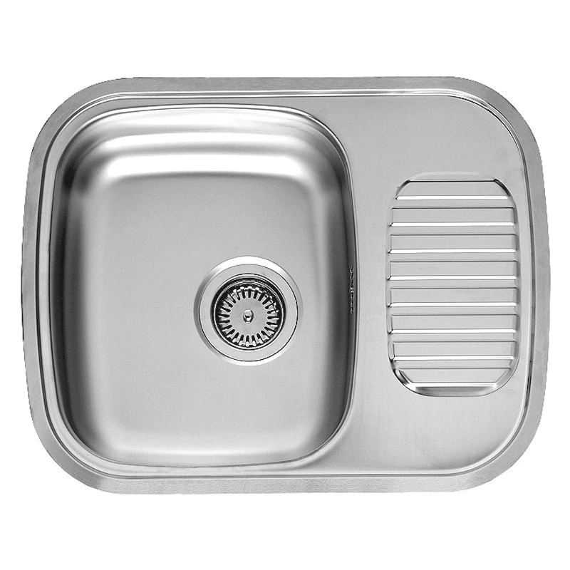 Reginox Regidrain Single Bowl Stainless Steel Inset Sink & Waste - Reversible - 2 Tapholes 3 Reginox Regidrain Single Bowl Stainless Steel Inset Sink & Waste - Reversible - 2 Tapholes