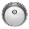 Reginox Comfort Round Bowl Stainless Steel Kitchen Sink & Waste - 440 X 440mm 1 Reginox Comfort Round Bowl Stainless Steel Kitchen Sink & Waste - 440 X 440mm -Vado Sale Store reginox comfort round single bowl stainless steel undermount kitchen sink l18 390 comfort main image