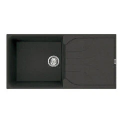 Reginox Ego Cream Granite Composite Large Single Bowl Kitchen Sink With Reversible Drainer & Waste Kit - 1000 X 500mm -Vado Sale Store reginox ego 480 granite black ego480 b update