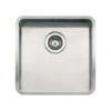 Reginox Kansas 40x40L 1 Bowl Stainless Steel Inset / Undermount Kitchen Sink & Waste Kit - 440 X 440mm 2 Reginox Kansas 40x40L 1 Bowl Stainless Steel Inset / Undermount Kitchen Sink & Waste Kit - 440 X 440mm -Vado Sale Store reginox kansas 40x40 1 bowl stainless steel kitchen sink cutout
