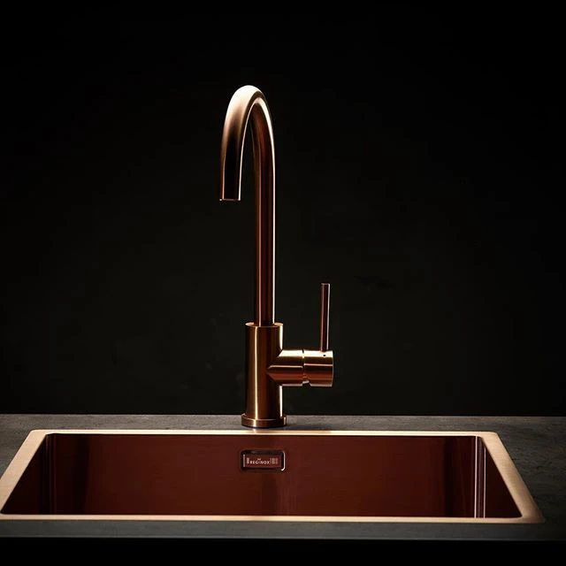 Reginox Miami 1 Bowl Copper Stainless Steel Inset / Undermount Kitchen Sink - 540 X 440mm 5 Reginox Miami 1 Bowl Copper Stainless Steel Inset / Undermount Kitchen Sink - 540 X 440mm - Image 3