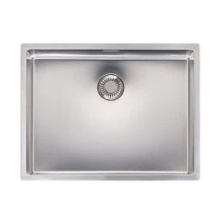 Reginox New Jersey 50x37 Single Bowl Stainless Steel Inset / Undermount Kitchen Sink & Waste Kit - 540 X 410mm