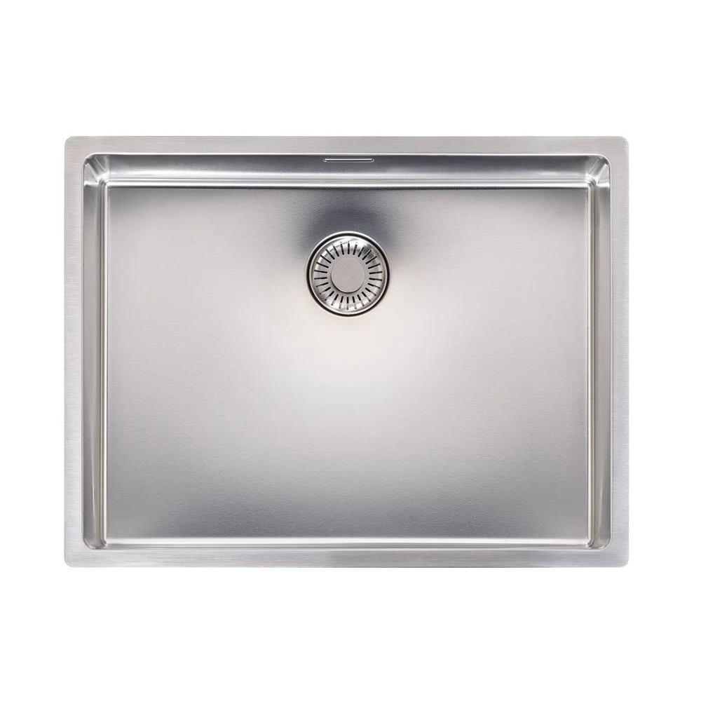 Reginox New Jersey 50x37 Single Bowl Stainless Steel Inset / Undermount Kitchen Sink & Waste Kit - 540 X 410mm 3 Reginox New Jersey 50x37 Single Bowl Stainless Steel Inset / Undermount Kitchen Sink & Waste Kit - 540 X 410mm