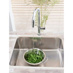 Reginox Ohio 50x40 Single Bowl Stainless Steel Inset / Undermount Kitchen Sink & Waste - 540 X 440mm 21 Reginox Ohio 50x40 Single Bowl Stainless Steel Inset / Undermount Kitchen Sink & Waste - 540 X 440mm -Vado Sale Store reginox ohio 50x40 1 bowl stainless steel sink lifestyle 5