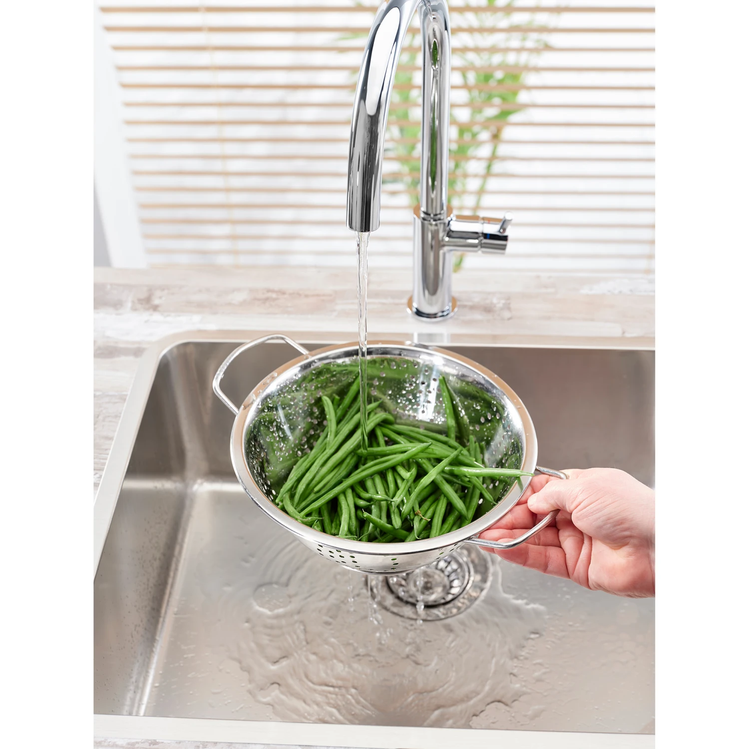 Reginox Ohio 50x40 Single Bowl Stainless Steel Inset / Undermount Kitchen Sink & Waste - 540 X 440mm 11 Reginox Ohio 50x40 Single Bowl Stainless Steel Inset / Undermount Kitchen Sink & Waste - 540 X 440mm - Image 9