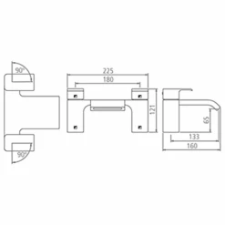 Roper Rhodes Hydra Waterfall Bath Filler -Vado Sale Store roper rhodes hydra bath filler tap t153202 tech