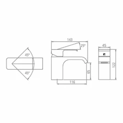 Roper Rhodes Hydra Mini Basin Mixer With Clicker Waste 7 Roper Rhodes Hydra Mini Basin Mixer With Clicker Waste -Vado Sale Store roper rhodes hydra mini tap t156102 tech