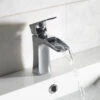 Roper Rhodes Sign Waterfall Mono Basin Mixer With Clicker Waste -Vado Sale Store roper rhodes sign open spout basin tap click waste
