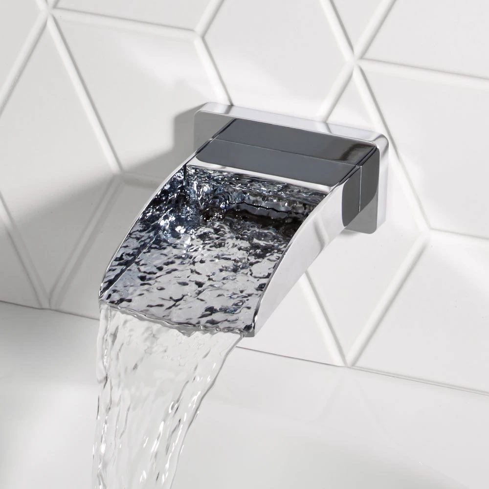 Roper Rhodes Sign Wall Mounted Waterfall Bath Spout 3 Roper Rhodes Sign Wall Mounted Waterfall Bath Spout