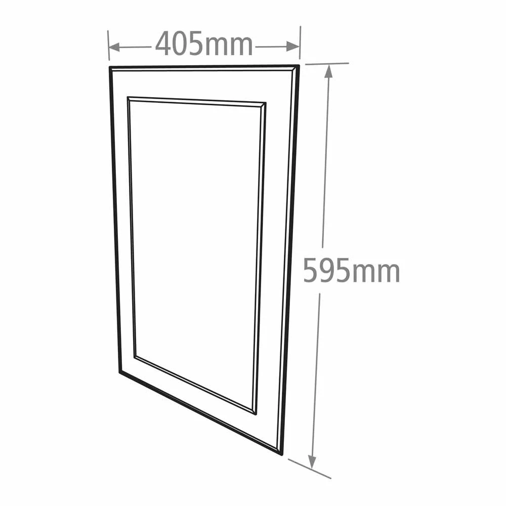 Roper Rhodes Elle Bevelled Mirror - 405 X 595mm 5 Roper Rhodes Elle Bevelled Mirror - 405 X 595mm - Image 3