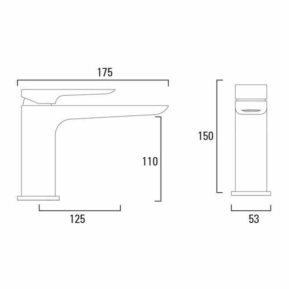 Roper Rhodes Elate Mono Basin Mixer With Clicker Waste 5 Roper Rhodes Elate Mono Basin Mixer With Clicker Waste - Image 3