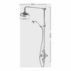 Roper Rhodes Henley Thermostatic Dual Function Exposed Shower System 9 Roper Rhodes Henley Thermostatic Dual Function Exposed Shower System -Vado Sale Store roperrhodes svset50 tech