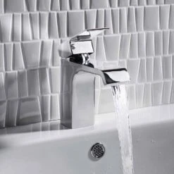 Roper Rhodes Hydra Basin Mixer With Clicker Waste -Vado Sale Store roperrhodeshydra t151102 lifestyle04