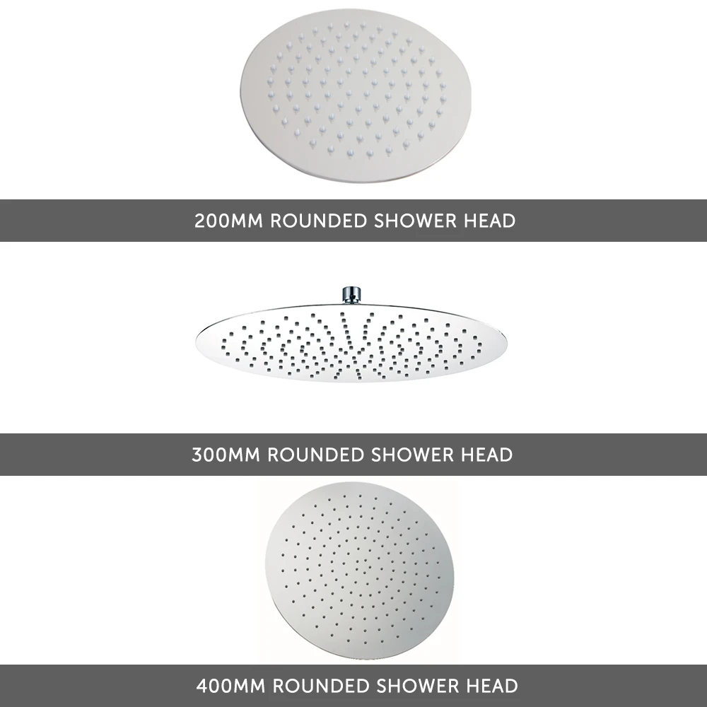 Holly Concealed Shower Valve, 300mm Fixed Shower Head & Handset - 150mm Ceiling Shower Arm 7 Holly Concealed Shower Valve, 300mm Fixed Shower Head & Handset - 150mm Ceiling Shower Arm - Image 5