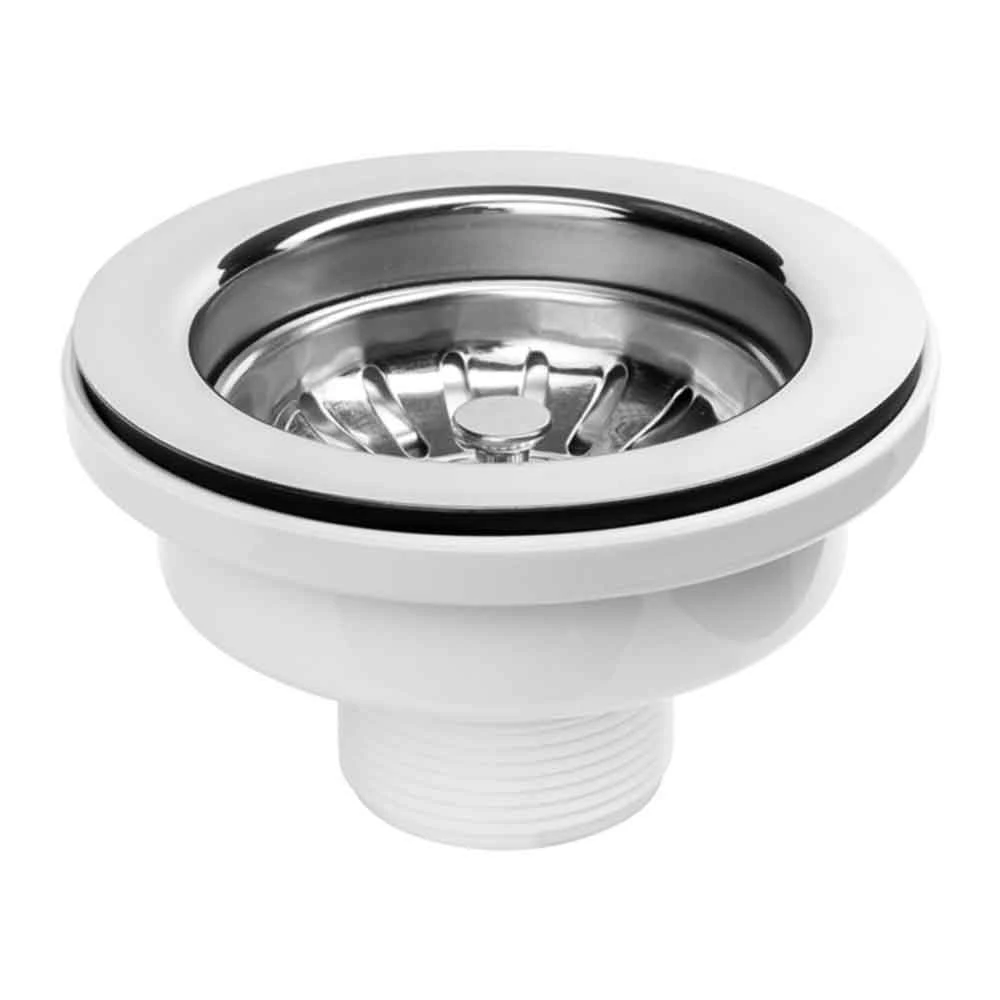 Reginox Contemporary White Ceramic Belfast Kitchen Sink - 595 X 455mm 6 Reginox Contemporary White Ceramic Belfast Kitchen Sink - 595 X 455mm - Image 4