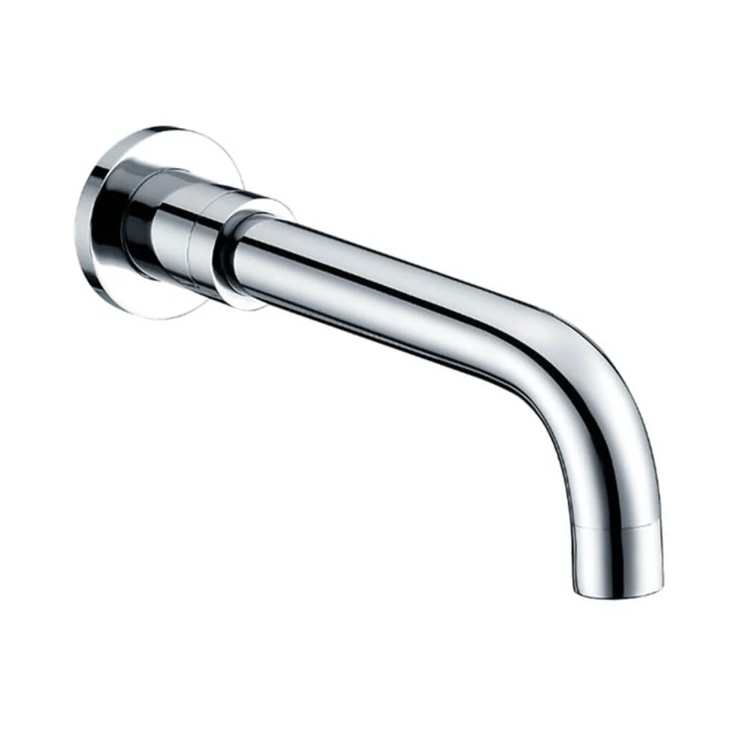 Sagittarius 200Mm 1/2" Wall Spout And Round Plate 3 Sagittarius 200Mm 1/2" Wall Spout And Round Plate