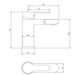 Sagittarius Plaza Monobloc Basin Mixer With Clicker Waste 7 Sagittarius Plaza Monobloc Basin Mixer With Clicker Waste -Vado Sale Store sagittarius pl 106 c tech