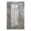 Sagittarius Stark Cube Deluxe Exposed Thermostatic Shower Valve And Rigid Riser Kit 1 Sagittarius Stark Cube Deluxe Exposed Thermostatic Shower Valve And Rigid Riser Kit -Vado Sale Store sh611c