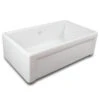 Shaws Original Entwistle Ceramic Single Bowl Butler Kitchen Sink - 760mm X 460mm -Vado Sale Store shaws original entwistle 760mm sink cutout
